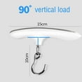 thumbnail image 5 of Portable Scale Digital LCD Display 110lb/50kg Electronic Luggage Hanging Suitcase Travel Weighs Baggage Fishing Scale with Hook (White Belt), 5 of 7