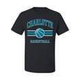 thumbnail image 2 of Wild Bobby City of Charlotte Basketball Fantasy Fan Sports Men's T-Shirt, Black, 5X-Large, 2 of 5