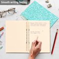 thumbnail image 5 of Haosy Turquoise Bubbles Notebooks 2 Pcs 1-subject Journal 60 Sheets A5 College Ruled Paper Detachable Ring 8.3"x5.7", 5 of 8