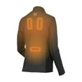 thumbnail image 2 of Polaris  Womens Heated Base Layer Snowmobile Top Moisture Wicking Comfort Black - Large 283303306, 2 of 5