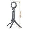thumbnail image 5 of Magnetic Pocket Phone Tripod Aluminium Desktop Foldable Magnetic Handheld Tripod Phone Clamp for Travel, 5 of 12