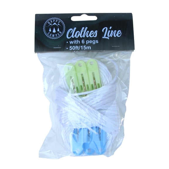 TreasureGurus Landry Clothes Drying Clothes Line, 50 ft