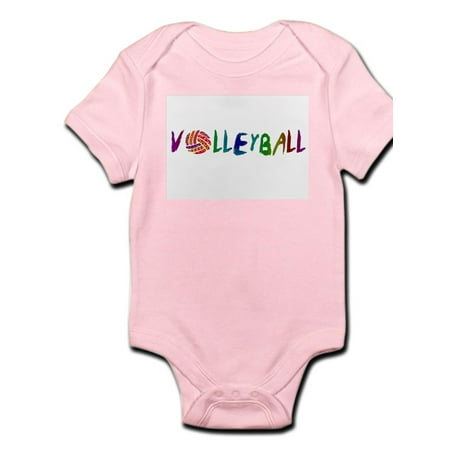 

CafePress - Volleyball 2 Infant Bodysuit - Baby Light Bodysuit