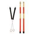 thumbnail image 2 of Drum Brush Bamboo Stick Set Soft Handle Easy to Play Percussion Instrument Accessories, 2 of 8