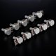 thumbnail image 4 of Pack of 10 Metal Taper A500K Split Shaft Potentiometer Solder Lug Connections Guitar Bass Tone Control Upgrading Set, 4 of 4