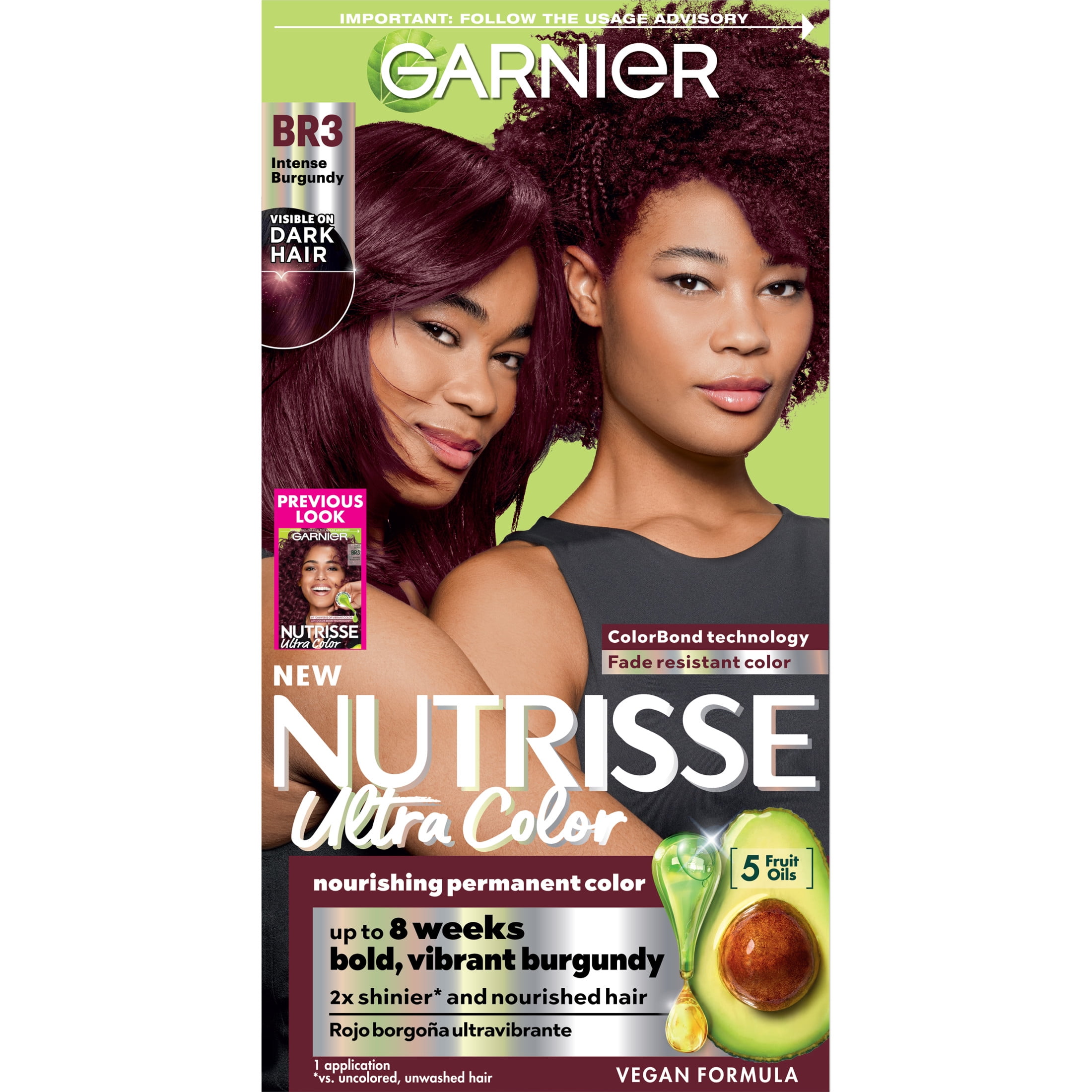 Garnier Nutrisse Ultra Color [R3] Light Intense Auburn 1 Each