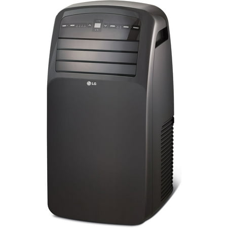 LG LP1215GXR 115V Portable Air Conditioner with LCD Remote Control, Black for Rooms up to 400-Sq.