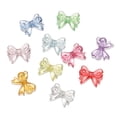 thumbnail image 5 of 20Pieces Fun Clear Bowknot Shape Acrylic Beads Jewelry Making Part Decorative Beads for Creating Jewelry and Accessories, 5 of 8