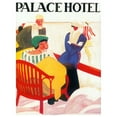 thumbnail image 3 of Vintage Apple Collection 19x24 Black Modern Framed Museum Art Print Titled - Palace Hotel, 3 of 5