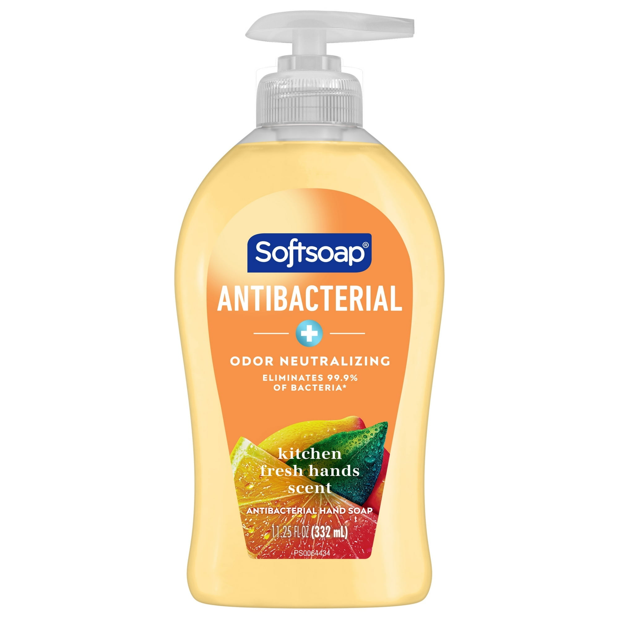 Softsoap Liquid Hand Soap, Antibacterial Kitchen Fresh Hands, 11.25 oz, 3 Pack