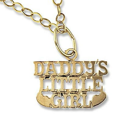 14kt Gold 'Daddy's Little Girl' Necklace