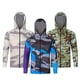 thumbnail image 2 of Nuevas camisetas de pesca con capucha y ventilación cómodas y anti-UV para hombre con cremallera, ropa de pesca y senderismo, 2 of 4