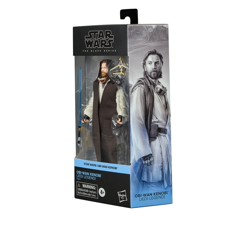 Star Wars: The Black Series Obi-Wan Kenobi Jedi Legend Kids Toy Action  Figure for Boys and Girls (9”)