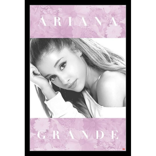 Ariana Grande Floral Poster Print Item Vartiarp15856 Walmart Com Walmart Com