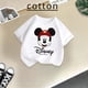 thumbnail image 2 of Camiseta de algodón de verano para niños de la marca Mickey, linda camiseta de dibujos animados de Disney para niño y niña, camiseta informal de cuello redondo, ropa para niños, 2 of 5