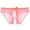 Orange, variant on Crotchless Women's Underwear Plus Size Thong Lace Panties Blue Stretch Panties for Ladies L