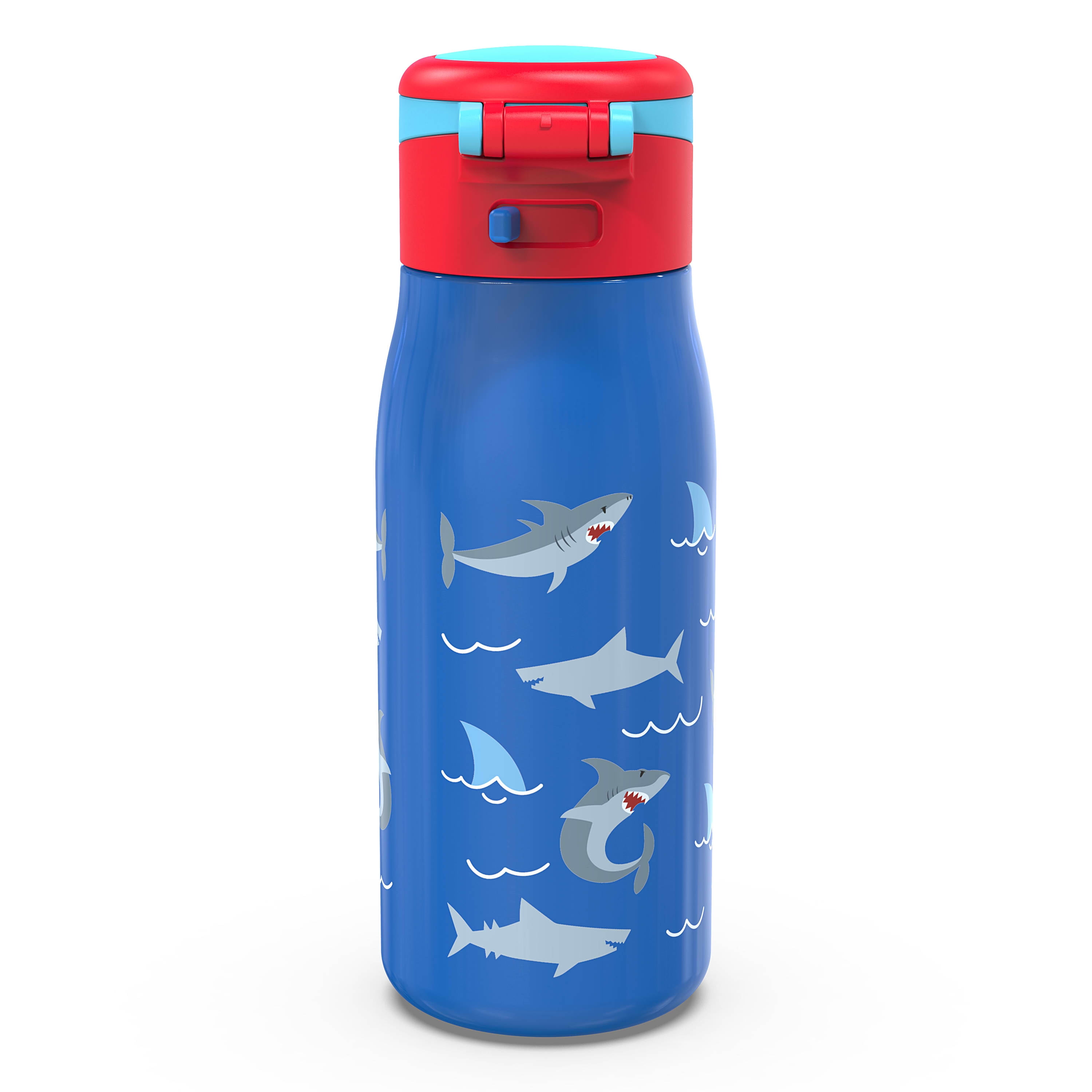 MuzeMerch - Oklahoma Aquarium Shark Logo Water Bottle