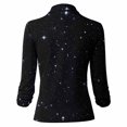 thumbnail image 2 of Vedolay Women Tops Womens Casual Blazers Long Sleeve Oversized Business Lapel Collar Jacket,Black XXL, 2 of 5