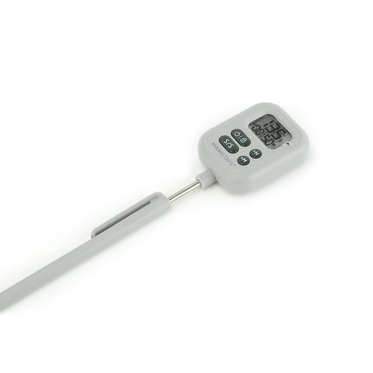 Digital Cake Thermometer Stainless Steel Instant Read Cooking Electronic  5.9 Inch
