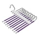 thumbnail image 5 of Organizador colgante Inteprter para pantalones Acero inoxidable 33.2x24 cm Violeta, 5 of 6