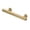 Brushed Brass, variant on Deltana POM40U3-UNL Contemporary Cabinet Pull 4", Pommel, Solid Brass in Unlacquered Brass
