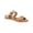 Camel Snake, variant on SUN STONE Womens Beige Braided Padded Easten Round Toe Slip On Slide Sandals Shoes 9 M