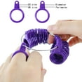 thumbnail image 3 of NIUPIKA Ring Sizer Measuring Tool Set Finger Size Gauge Jewelry Sizing Tools Rings Size Measurement with Half Size, 3 of 5
