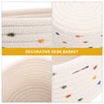 thumbnail image 3 of Nestingho Cesta Organizadora Beige De De Para Almacenamiento Doméstico Y, 3 of 6