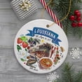 thumbnail image 5 of Artistic Louisiana State Themes and Landmarks Christmas Ornament, 5 of 5