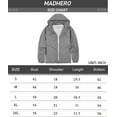 thumbnail image 6 of MADHERO Lightweight Waterproof Removable Hood Windbreaker Jacket and Rain Coat Men's XL, 6 of 6