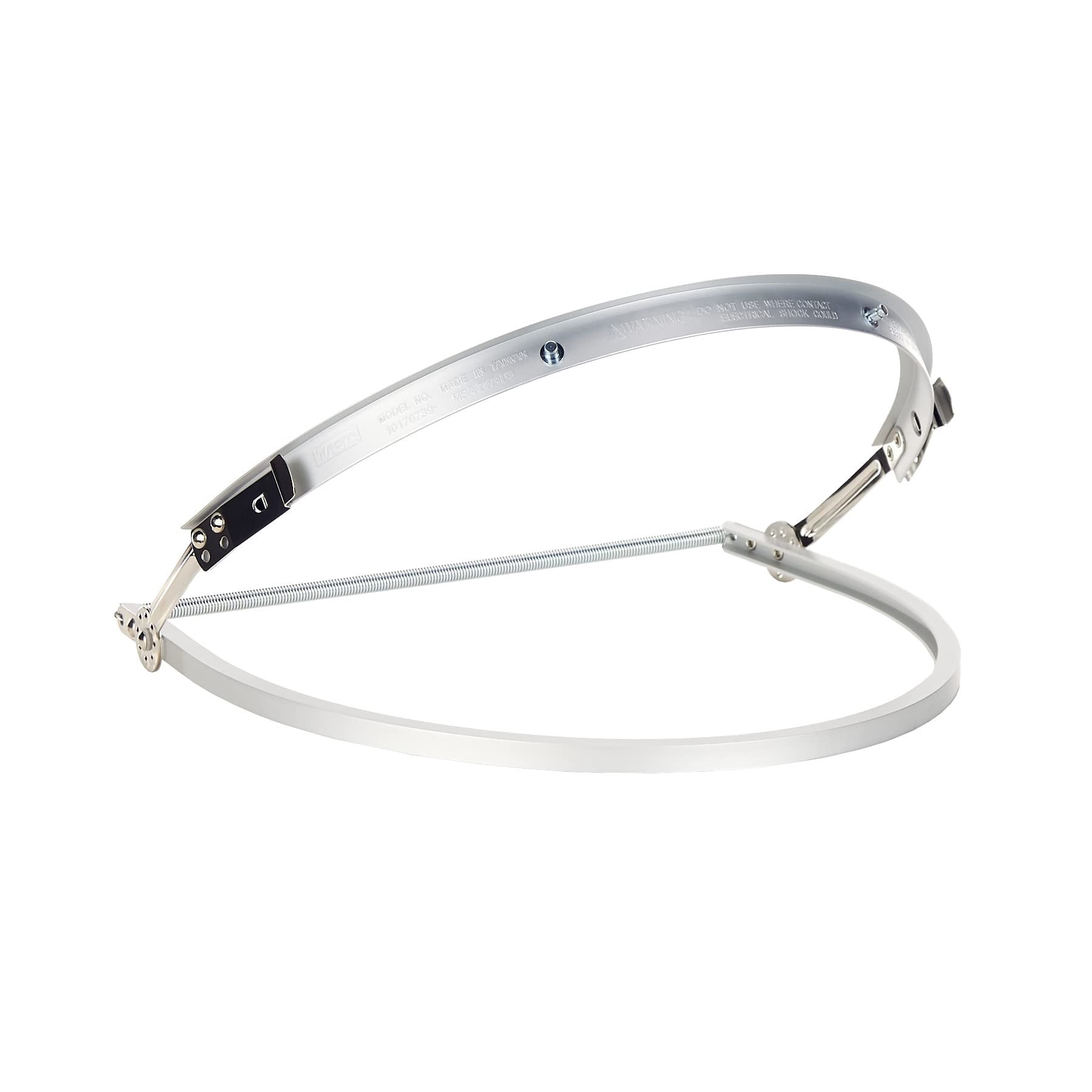 Msa Safety Faceshield Frame,Silver,Metal 10176739