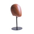 thumbnail image 5 of Mannequin Head Model Hat Display, Head Headphones Rack Manikin Head Model with Base for Halloween Hat Headphones Headset brown, 5 of 10