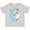 AC-Heather Grey, variant on Hi- Cute Shark Boys or Girls Toddler T-Shirt