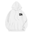 thumbnail image 4 of Mens Hoodies Casual Football Game Theme Print Loose Pullover Long Sleeve Hooded Sweatshirt Comfortable Warm Fall Winter Daily Wear Sweatshirts for Men White M, 4 of 5