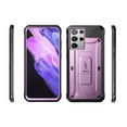 thumbnail image 3 of SUPCASE Unicorn Beetle Pro Series Case Designed for Samsung Galaxy S21 Ultra 5G (2021 Release), Full-Body Dual Layer Rugged Holster & Kickstand Case Without Built-in Screen Protector (Violte), 3 of 8