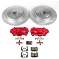 thumbnail image 2 of PowerStop Rear Z26 Street Warrior Brake Pad and Rotor Kit with Red Powder Coated Calipers Fits: INFINITI NISSAN Select Models KC5303-26, 2 of 4