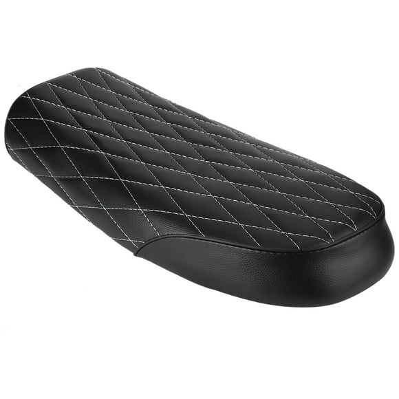 Vintage Style PU Leather Flat MotorcycleCushion for CB CL AX100 CG125
