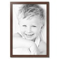 thumbnail image 2 of ArtToFrames 25" x 37" Honors Mahogany with Gold Picture Frame, 25x37 inch Brown Wood Poster Frame (WOM-5156), 2 of 7