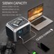 Portable Power Station 500Wh, WattFun Solar Generator - image 8 of 8