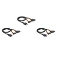 thumbnail image 1 of 3X Gen 4 Oculink SFF-8611 4I A PCIe SFF-8639 U.2 NVMe con Cable de Servidor de Alimentación Macho SATA 15P, 1 of 5