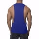 thumbnail image 3 of pstuiky Camiseta sin mangas para hombre, Camiseta deportiva de manga corta con cuello redondo, ajustada y de alta resistencia, de color liso para hombre Camisas de hombre xl, 3 of 4
