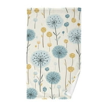 Dandelion Cotton Face Towels Soft Hand Towel Absorbent Bathroom Towel for Kitchen Hotel Decoration