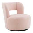 thumbnail image 4 of Swivel Barrel Chair with Polyester Material / Effortless to Maintain, 4 of 5