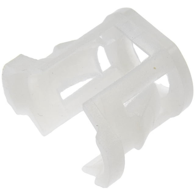 Dorman Fuel Line Clip 800-006 OE Solutions; OE Replacement; Contains Five 3/8 Inch; Plastic; Open Top