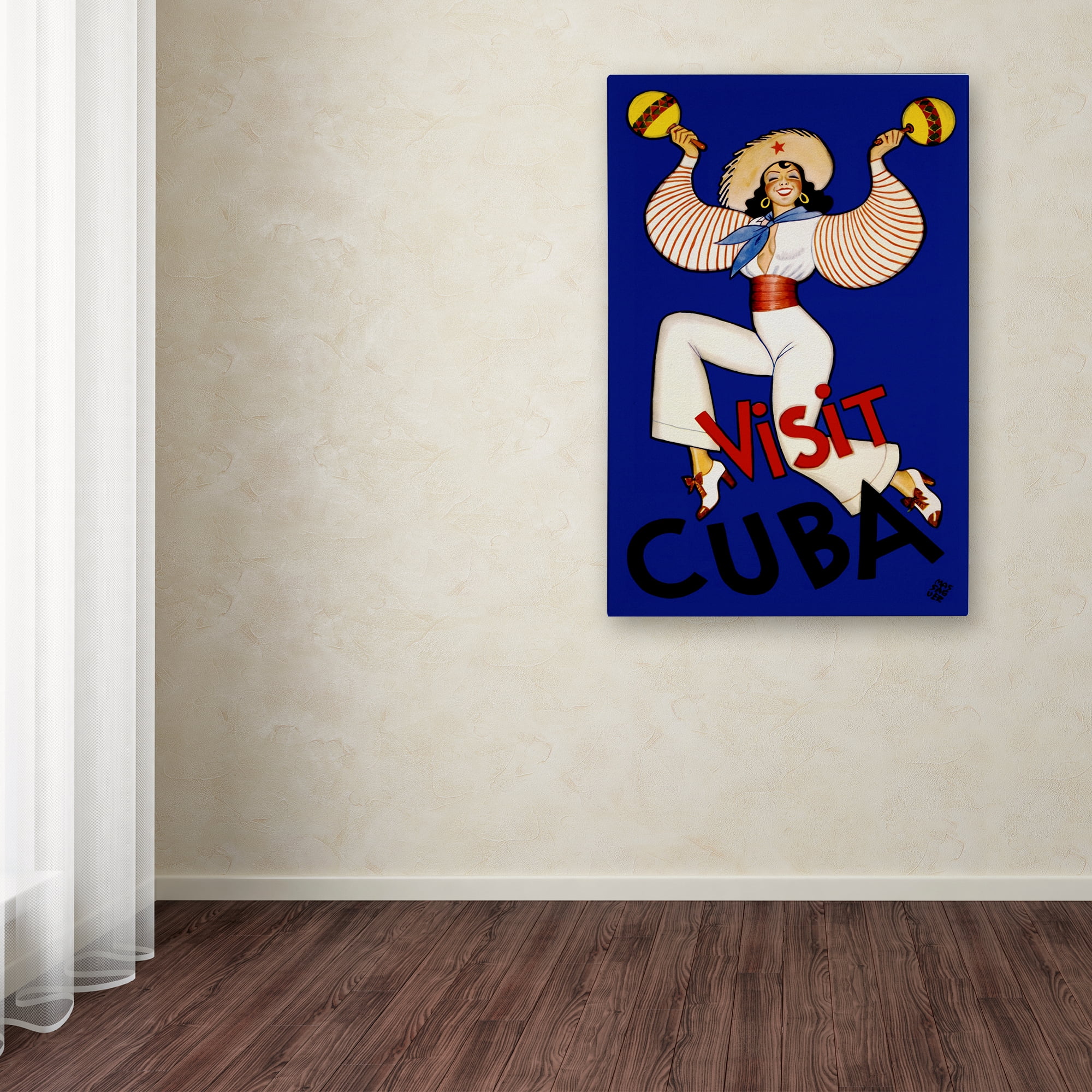 Trademark Fine Art 'Travel 279 II' Canvas Art by Vintage Lavoie