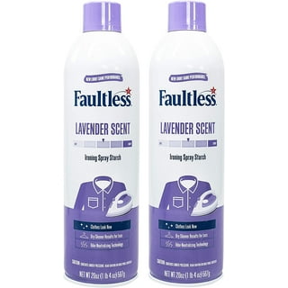 Faultless Premium Ironing Spray, Luxe Finish, Pro Grade - 4 pack, 20 oz