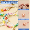 thumbnail image 4 of Uxcell Silk Cord Thread, 5 Pcs Pure Uxcell Silk Beading Thread Cord Size 0.6 mm with the Knotting Pearls Needle Attached, Light Green, 4 of 7