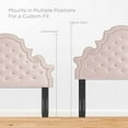 thumbnail image 5 of Modway Diana Tufted Performance Velvet Twin Headboard in Pink, 5 of 9