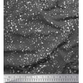 thumbnail image 1 of Soimoi Japan Crepe Satin Fabric Dot & Penguin Panel Printed Craft Fabric by the Yard 42 Inch Wide, 1 of 1