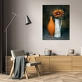 thumbnail image 3 of C. Thomas McNemar 28x40 Gallery Wrapped Canvas Wall Art Titled - Orange Vase with Pitcher III, 3 of 4